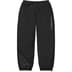 Supreme Warm Up Pant - Black (front)