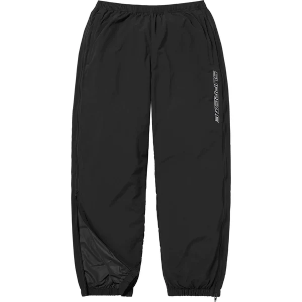 Supreme Warm Up Pant - Black (front)