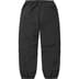 Supreme Warm Up Pant - Black (front)