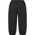 Supreme Warm Up Pant - Black (front)