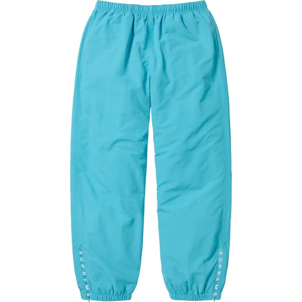 Supreme Warm Up Pant - Blue (front)
