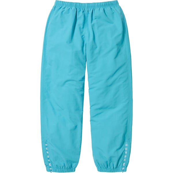 Supreme Warm Up Pant - Blue (front)