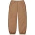 Supreme Warm Up Pant - Light Brown (front)
