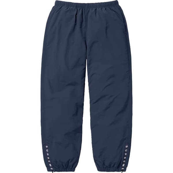 Supreme Warm Up Pant - Navy (front)