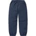 Supreme Warm Up Pant - Navy (front)