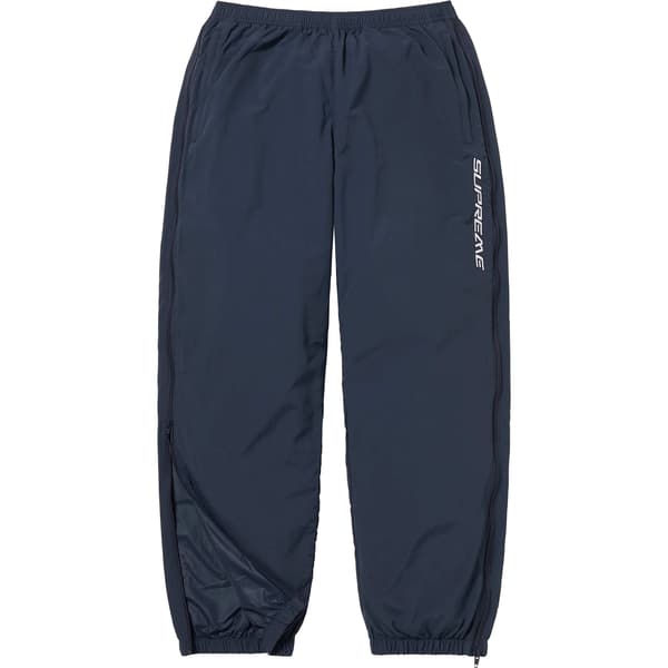 Supreme Warm Up Pant - Navy (front)