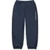 Supreme Warm Up Pant - Navy (front)