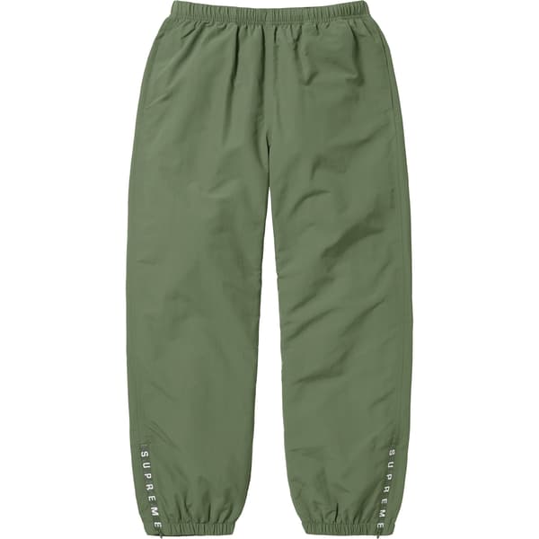 Supreme Warm Up Pant - Olive (front)