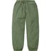 Supreme Warm Up Pant - Olive (front)