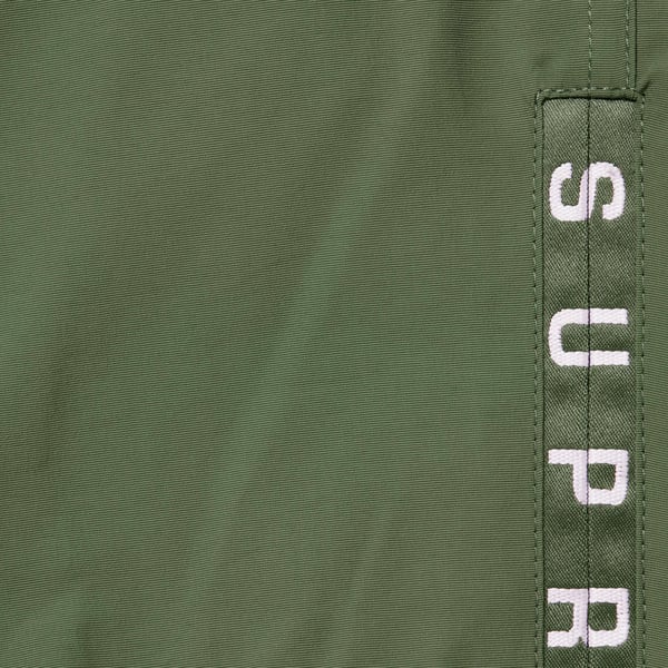 Supreme Warm Up Pant - Olive (front)