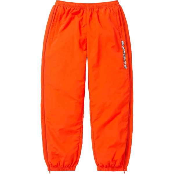 Supreme Warm Up Pant - Orange (front)