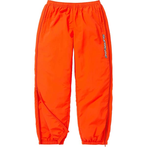 Supreme Warm Up Pant - Orange (front)