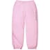 Supreme Warm Up Pant - Pale Pink (front)