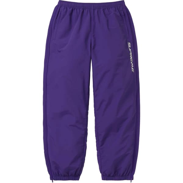 Supreme Warm Up Pant - Purple (front)