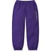 Supreme Warm Up Pant - Purple (front)