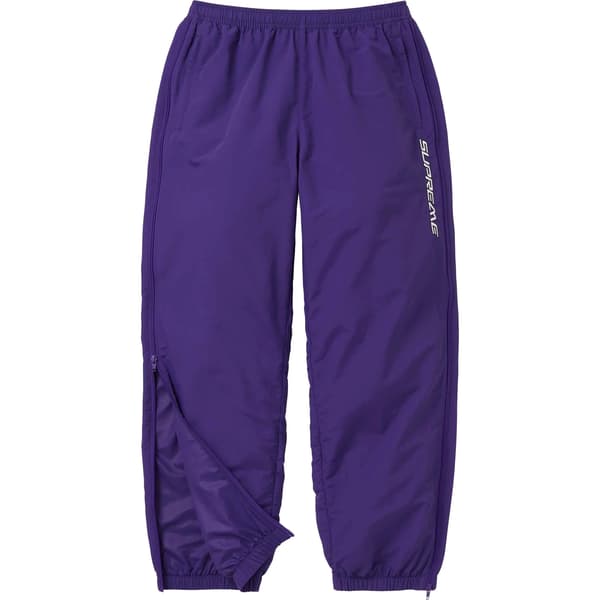 Supreme Warm Up Pant - Purple (front)