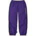 Supreme Warm Up Pant - Purple (front)