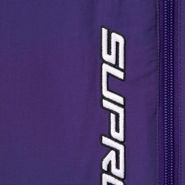 Supreme Warm Up Pant - Purple (front)