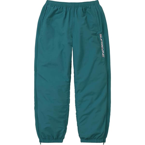 Supreme Warm Up Pant - Teal (front)