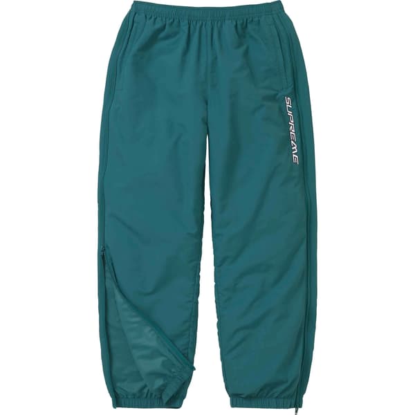 Supreme Warm Up Pant - Teal (front)