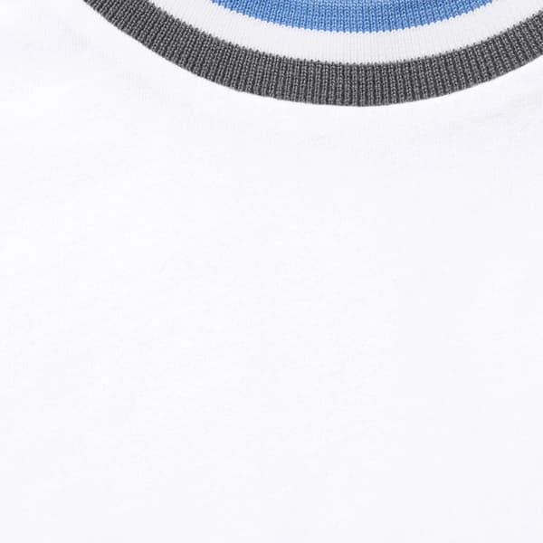 Supreme Warm Up Stripe S/S Top - White (front)