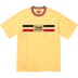 Supreme Warm Up Stripe S/S Top - Yellow (front)