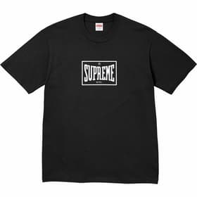 Supreme Warm Up Tee Black