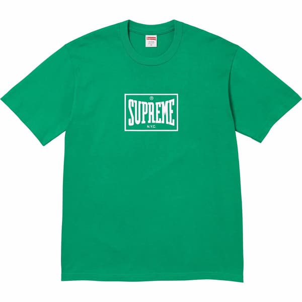 Supreme Warm Up Tee - Green (front)