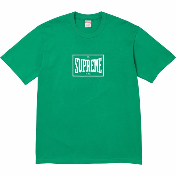 Supreme Warm Up Tee - Green (front)
