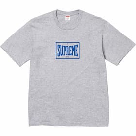 Supreme Warm Up Tee Heather Grey