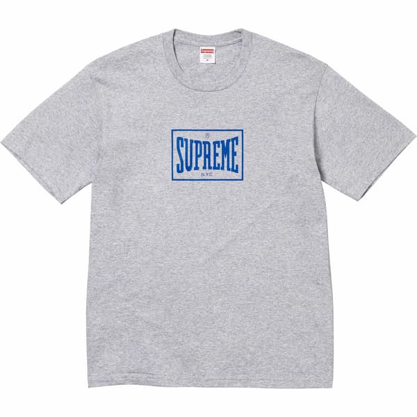 Supreme Warm Up Tee - Heather Grey (front)