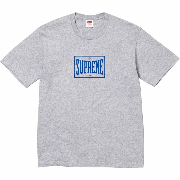 Supreme Warm Up Tee - Heather Grey (front)