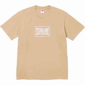 Supreme Warm Up Tee Khaki
