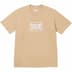 Supreme Warm Up Tee - Khaki (front)