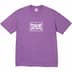 Supreme Warm Up Tee - Purple (front)