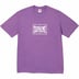 Supreme Warm Up Tee - Purple (front)