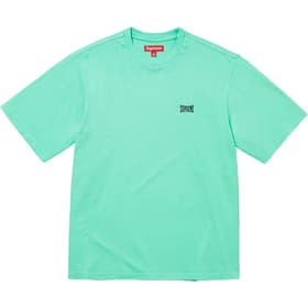 Supreme Warm Up Washed S/S Top Aqua