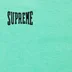 Supreme Warm Up Washed S/S Top - Aqua (front)