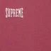 Supreme Warm Up Washed S/S Top - Maroon (front)