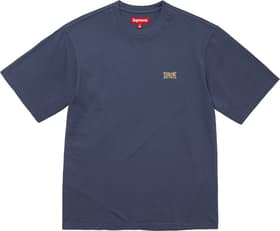 Supreme Warm Up Washed S/S Top Navy