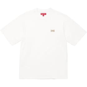 Supreme Warm Up Washed S/S Top White