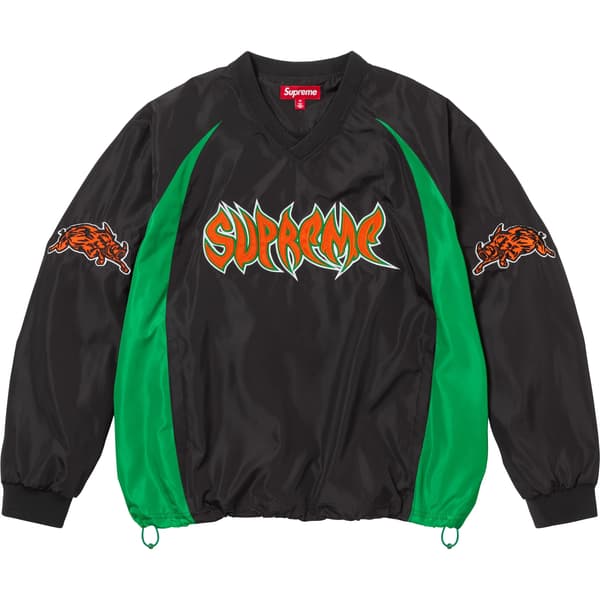 Supreme Warthog Warm Up Pullover - Black (front)