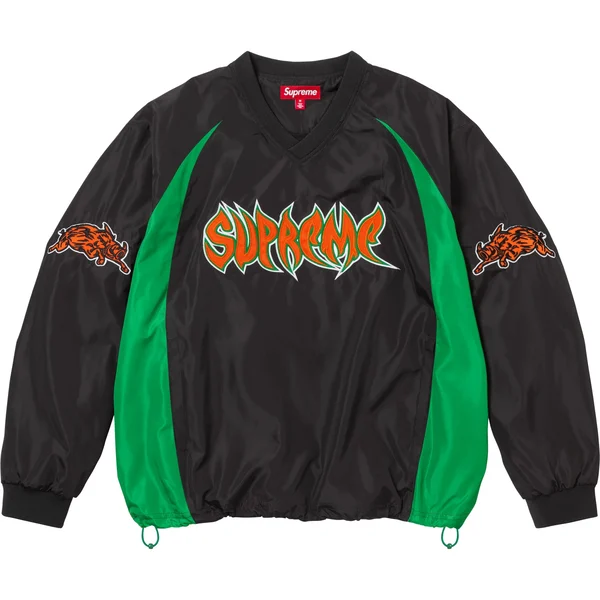 Supreme Warthog Warm Up Pullover - Black (front)