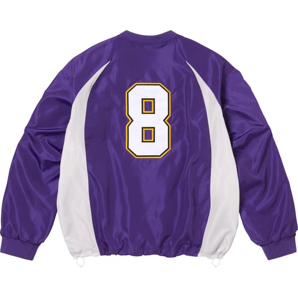 Supreme Warthog Warm Up Pullover - Purple (front)