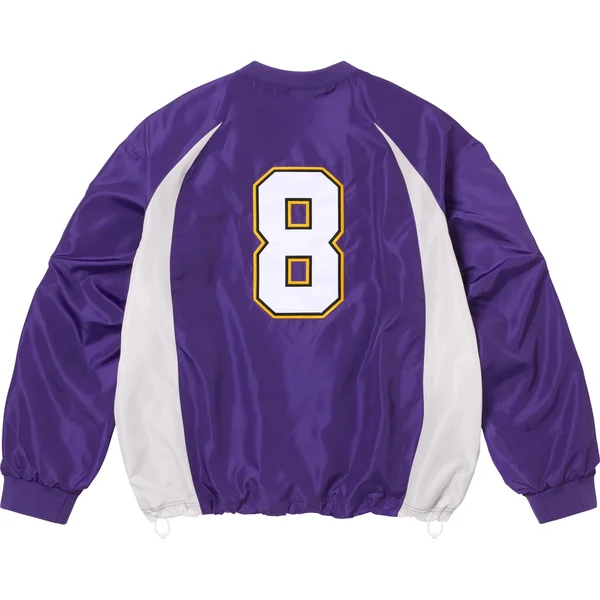 Supreme Warthog Warm Up Pullover - Purple (front)