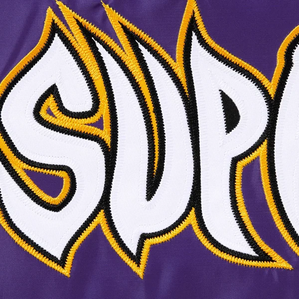 Supreme Warthog Warm Up Pullover - Purple (front)