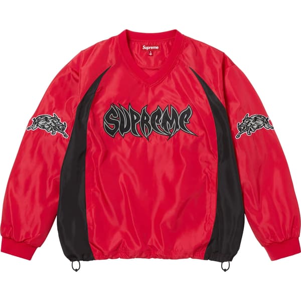Supreme Warthog Warm Up Pullover - Red (front)