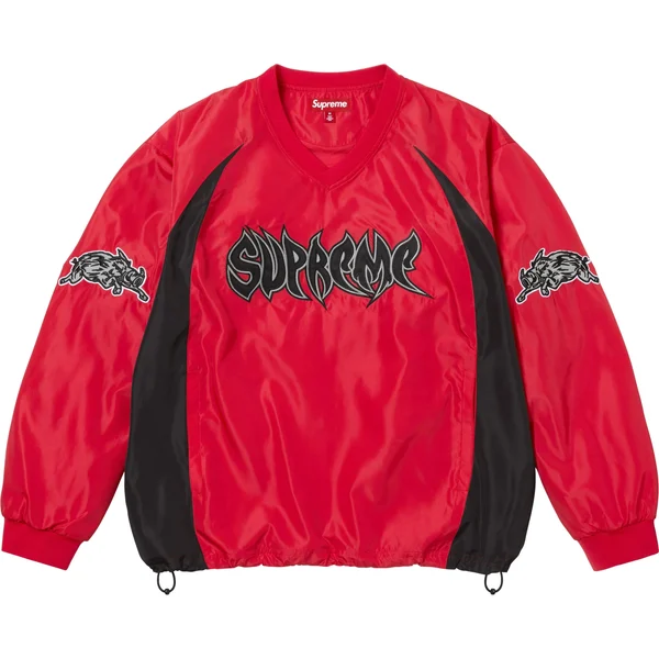 Supreme Warthog Warm Up Pullover - Red (front)