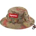 Supreme Washed Canvas Boonie - Tan Camo (front)