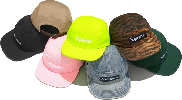 Supreme Washed Chino Twill Camp Cap - Product Image